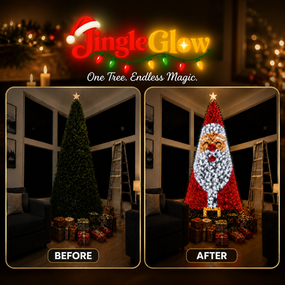 JingleGlow SMART+ Christmas Tree Lights